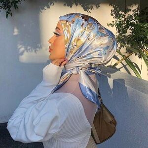 Floral Silk Scarf